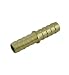 FasParts 3/8" Hose ID / Hose Barb Union Mender Joiner Splicer Brass Fitting Fuel / Air / Water / Boat / Gas / Oil WOG
