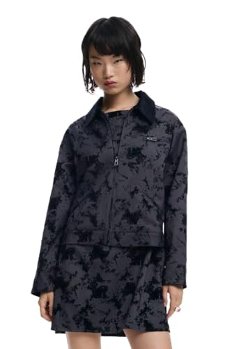Desigual JACKET_FLOCK, 2006 GRIS OSCURO, XL