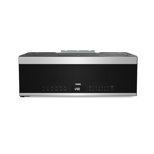 THOR-Kitchen-30-Inch-Over-the-Range-Slim-Microwave-with-Ventilation-Model-TOR30L THOR Kitchen 30 Inch Over the Range Slim Microwave with Ventilation Model TOR30L