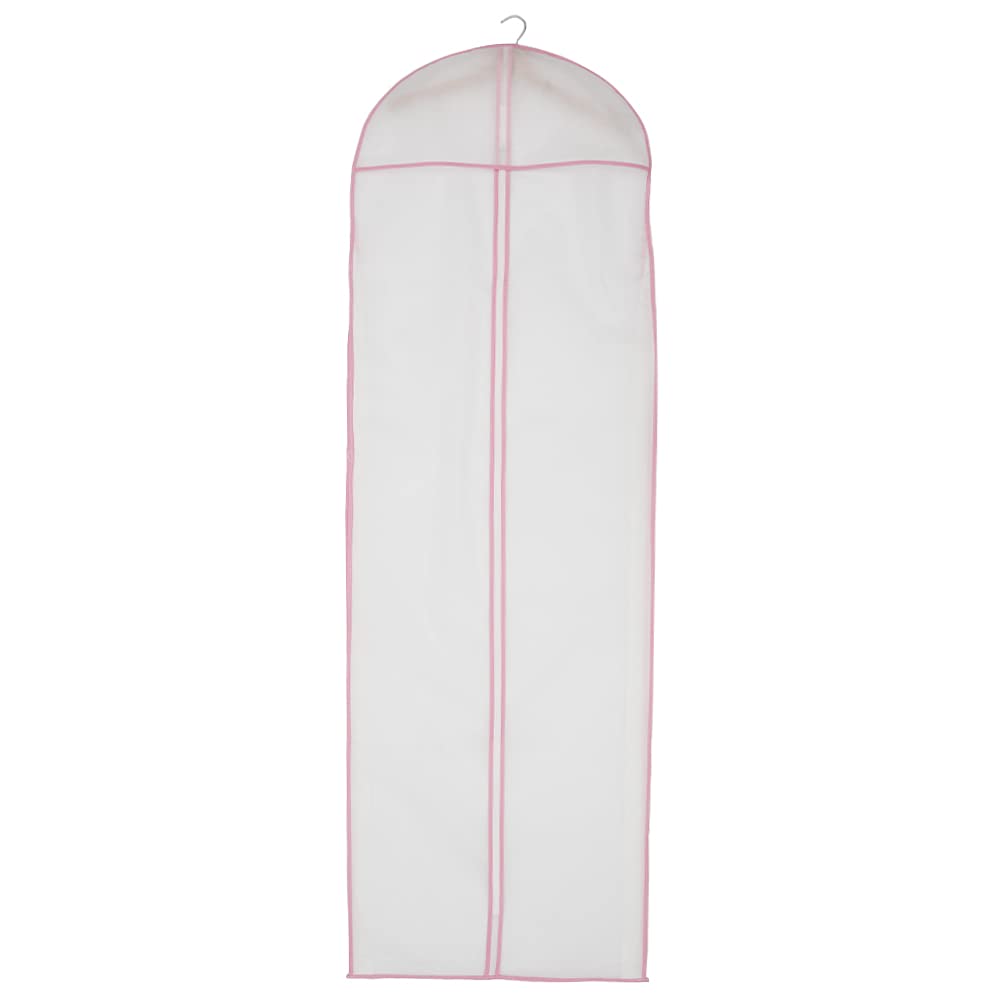 Guijzsltrg Men's 1Pcs Wedding Dress Bag, 180Cm Long Dress Covers Gart Storage Bags With Zipper, Dustproof Covers Mothproof Dress Bag Clothing Protector Clear Bags Wo Suit Storage Bag For Wardrobe Travel