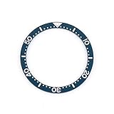 yaoqijie 33mm 39mmセラミックベゼルインサートWatchDial Diver Prospex腕時計部品腕時計リングSKx SPR SRPE 5スポーツセンス lasting (Color : D-blue 39.3mm)