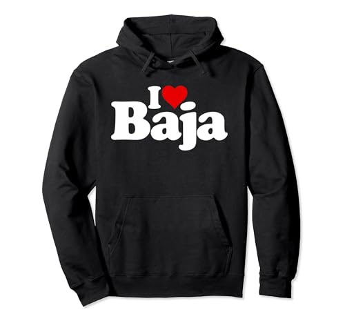 ME ENCANTA HEART, BAJA CALIFORNIA, MÉXICO Sudadera con Capucha