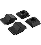 4 Stück Heckklappen-Anschlagpuffer, Schwarzer Gummi 1247580044 Kofferraum-Anschlagpuffer Ersatz F...