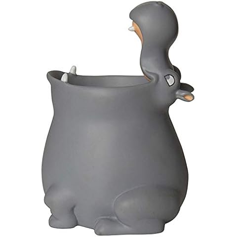 Winkee Hippo Toothbrush Cup, Funny Toothbrush Holder for Children and Babies, Animal Toothbrush Cup / Mug for Kids, 10 x 10 x 13.5 cm Cover