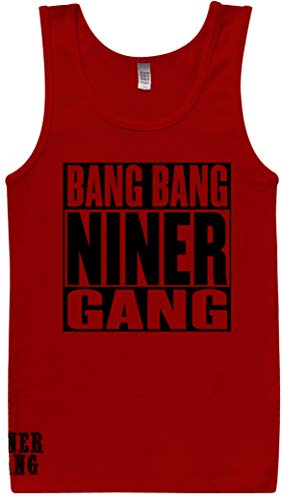 Bang Bang Niner Gang Red Tank Top (Large)