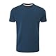 Charles Wilson 2er Packung T-Shirts mit Rundhalsausschnitt (XL, Dark Cobalt (0824))