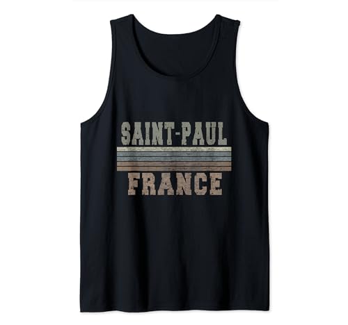 Retro Saint-Paul Francia Camiseta sin Mangas