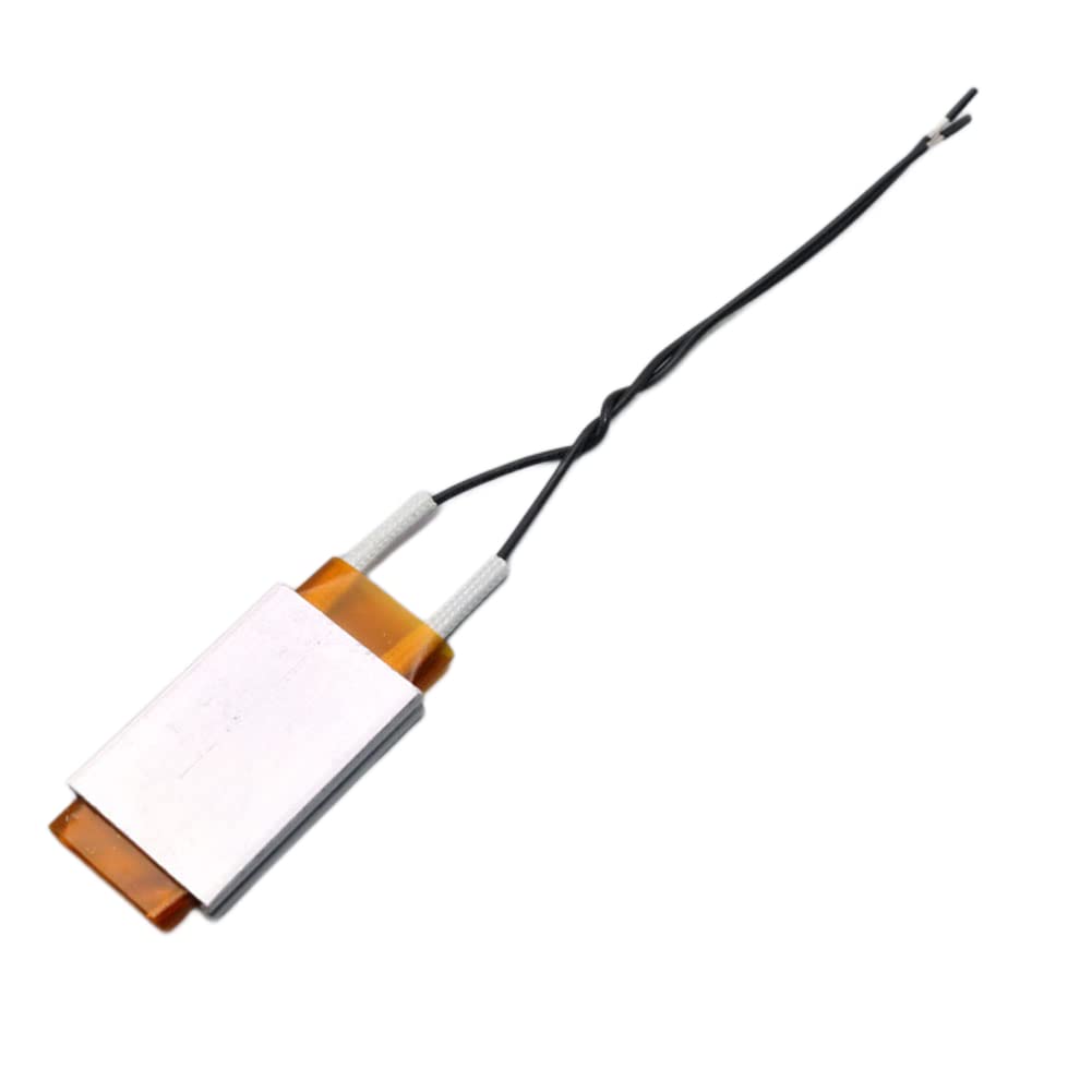 DAZZLEEX Plaque chauffante PTC 12V élément à température constante Thermostat Tablette chauffante élément Chauffant PTC 12V 80℃