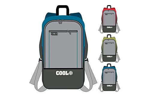 Koopman International b.v 73753 Nevera Tipo Mochila 10 L con 2 Compartimentos, Adultos Unisex, 36 x 23 x 15 Cm
