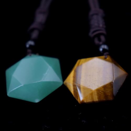Pendentif chakra en œil de tigre pour votre bien-être - 6