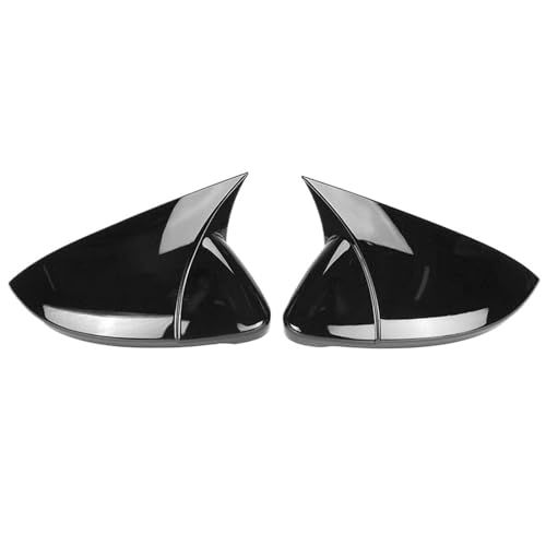 Coques de rétroviseurs Golf MK7 style sport noir brillant premium