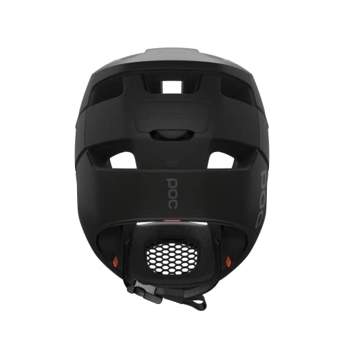 Casco de cara completa POC Otocon Uranium Black Matt de alta resistencia 4