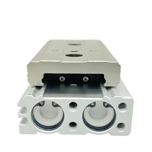 Vérin pneumatique MXQ12 course 50mm table coulissante guidée - 4