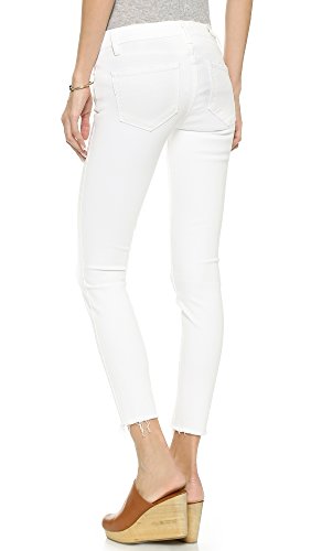 PAIGE Women's Verdugo Ankle Jeans-Distressed Optic White2