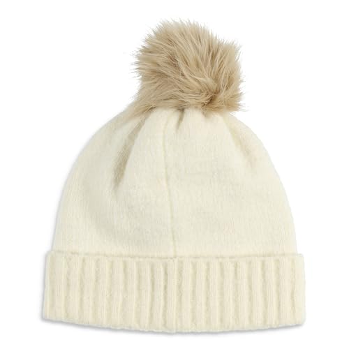 Bonnet hiver femme Spyder Plait Pom Hat tricoté chaud