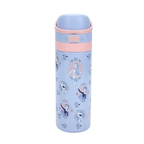 Frozen All-Over Character Print 24 Oz Stainless Steel Water Bottle
