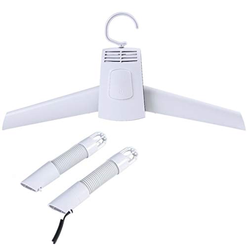 Tragbarer Wäschetrockner Tragbarer trockener Kleiderschuhregal, abnehmbar, 3-stündiges Trocknen, heißer und kalter Doppelwind-Modus, kann 5KG widerstehen Schnelltrocknend , Geeignet für alle Stoffe Cover