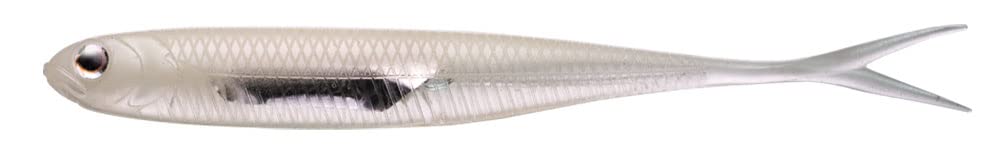 Fish Arrow Flash-J Split SW 4" (5 adet/paket) #L134 Lumino bag glow/silver Olta