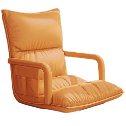 Fauteuil inclinable rembourré beige pour soulager le dos dans le salon