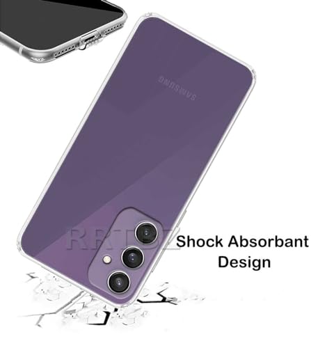 Image of Soft Silicone TPU Back Cover Compatible with Samsung Galaxy S23 FE 5G, Purple