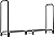 Rocky Mountain Goods 8 ft Firewood Rack - Outdoor/Indoor - Wood Storage Firewood Holder - Heavy Duty Steel Log Rack - Easy Install in Minutes - Included Hardware - Keeps Firewood Up and Dry