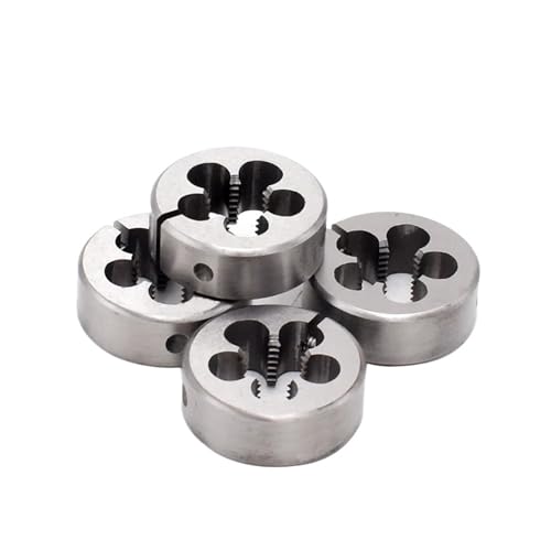 Filiera per filettatura rotonda Matrice for filettare AR-D regolabile metrica HSSE M1 M1.2 M1.4 M1.5 M1.6 M1.7 M1.8 M2 M2.2 M2.3 M2.5 M2.6 Filiere tonde(M2.5X0.25)