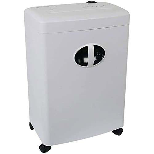 HHWKSJ High-Security 6-Sheet Micro-Cut Paper, CD/DVD and Credit Card Shredder,