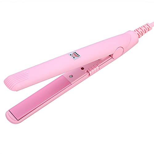 Herramienta 2 en 1 para cabello mini portátil rosa miniatura 1