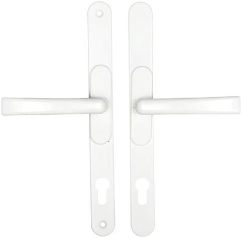 Versa Hardware V-Handle Universal Adjustable Upvc Door Handle - White