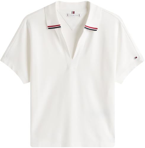 Polo Tommy Hilfiger mujer sin botones en lyocell para evitar el calor diario 4