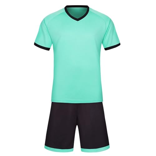 Generisch Camiseta de manga corta para niños y jóvenes, de malla, para fútbol, GN1, 11-12 años