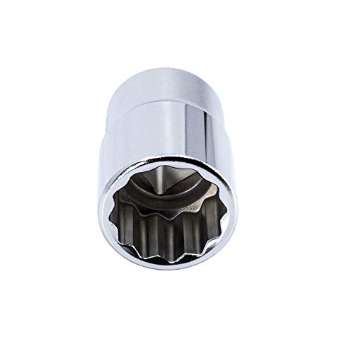 Genius Tools 1/2" Dr. 1-3/8" Hand Socket (12-Point) - 473844 #TOP6