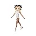 A/X 13cmx7cm Pegatinas de Coche para Betty Boop con Patines de Hielo Calcomanías de gráficos 3D