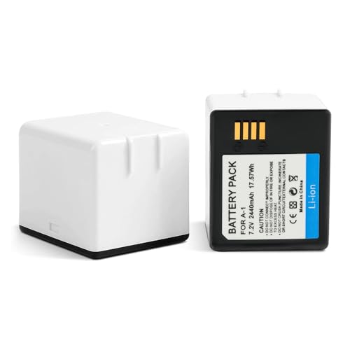 Image of 2-Pack A-1 Upgraded Batteries for Arlo Pro, Pro 2, Battery Compatible with Arlo VMC4030 VMC4030P VMS4230 VMS4430 VMS4530 VMS4230P VMS4430P VMS4530P-100NAR Camera, VMA4400 A-1B A-1C