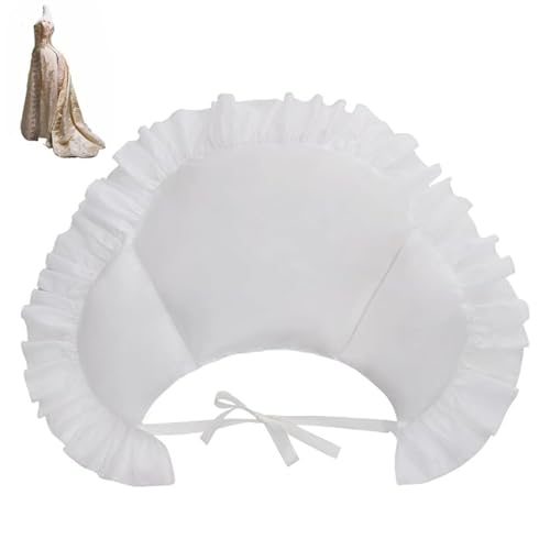 Crinoline blanche à volants style Renaissance pour robe 18e siècle