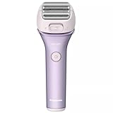 Panasonic Close Curves Electric Shaver for Women, Cordless 4-Blade Shaver with Pop-Up Bikini Trimmer, Wet Dry Operation - ES-WL80-V (Purple)
