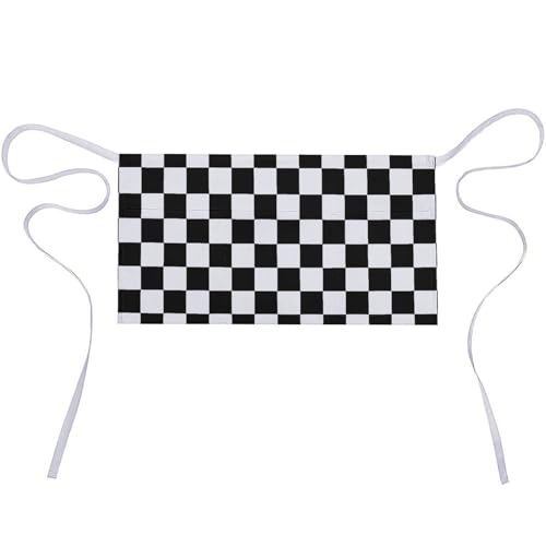 Tablier court imperméable anti-tache en tissu Oxford résistant pour cuisine et restaurant