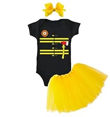 Black Bodysuit / Yellow Tutu