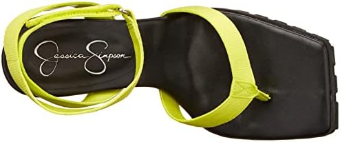Jessica Simpson Women's Kielne High Heel Sandal Heeled, Limelite, 9 | Image 4