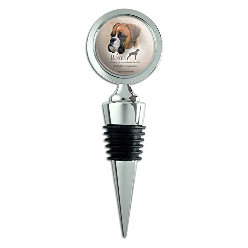Boxer Dog Breed Wine Bottle Stopper