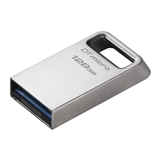 Kingston DataTraveler Micro Unidad Flash USB 128GB 200MB/s Metal USB 3.2 Gen 1 - DTMC3G2/128GB