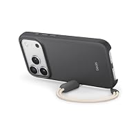 Beats iPhone 17 Pro Kickstand Case with MagSafe & Camera Control, Built in Stand & Lanyard, Matte Finish with Microfibre Lining – Granite Grey
