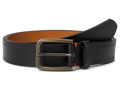 Johnston & Murphy Men's 175th Anniversary Brogue Leather Belt