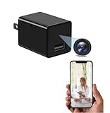 USB Charger Hidden Camera 1080P HD - WiFi Nanny Cam Motion Detection & APP Live View for Home Security，Video Surveillance Device - No Audio Recording