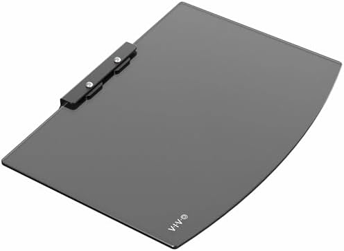 VIVO Floating Wall Mount Tempered Glass Shelf for DVD Player, Aud...