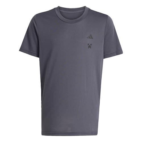 adidas Unisex Kinder Minecraft Training T-Shirt, Aurora Onix, 11-12 Years