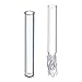 Wheaton 225260 Borosilicate Glass 0.1mL Limited Volume Insert Vial, with Bottom Spring, (Case of 100)