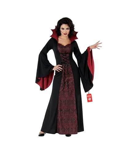 Morph Vampire Costume Women Adult Dress Vampiress Outfit Gothic Halloween Costume for Women Dress, Medium