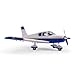 E-flite RC Airplane Cherokee 1.3M Blue BNF Basic AS3X and Safe Select EFL05450