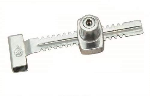 KODIA Esteem Brass Chrome Finish Lever for Sliding Glass Lock Upto 8mm (B00JN04H3O) Amazon Price History, Amazon Price Tracker